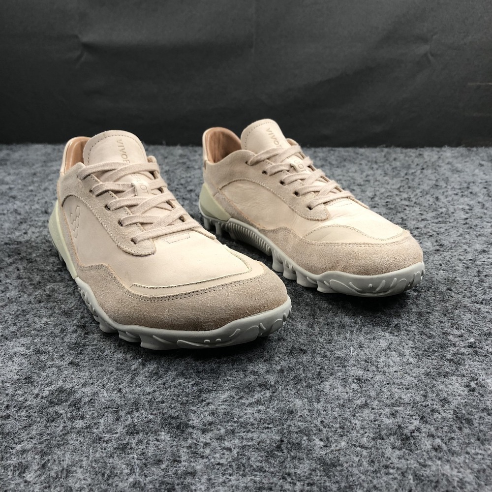 Vivobarefoot Novus Suede Trail Shoes Womens 10 Pink Leather Michelin Sneakers